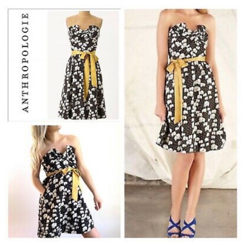 Anthropologie Elephant Dress with Pockets